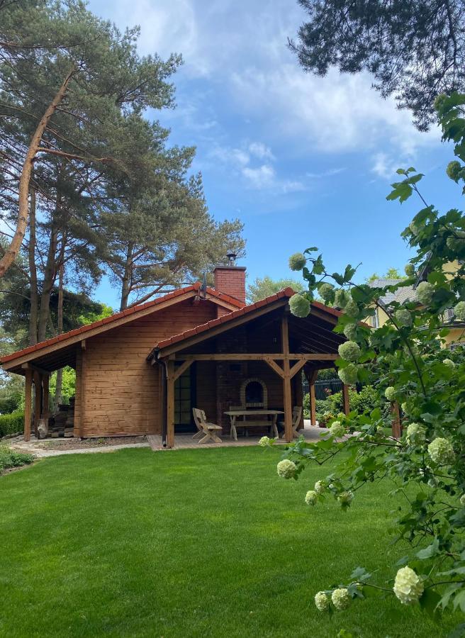 Klimatyczny Domek Z Drewna Nad Morzem Debina  Dış mekan fotoğraf
